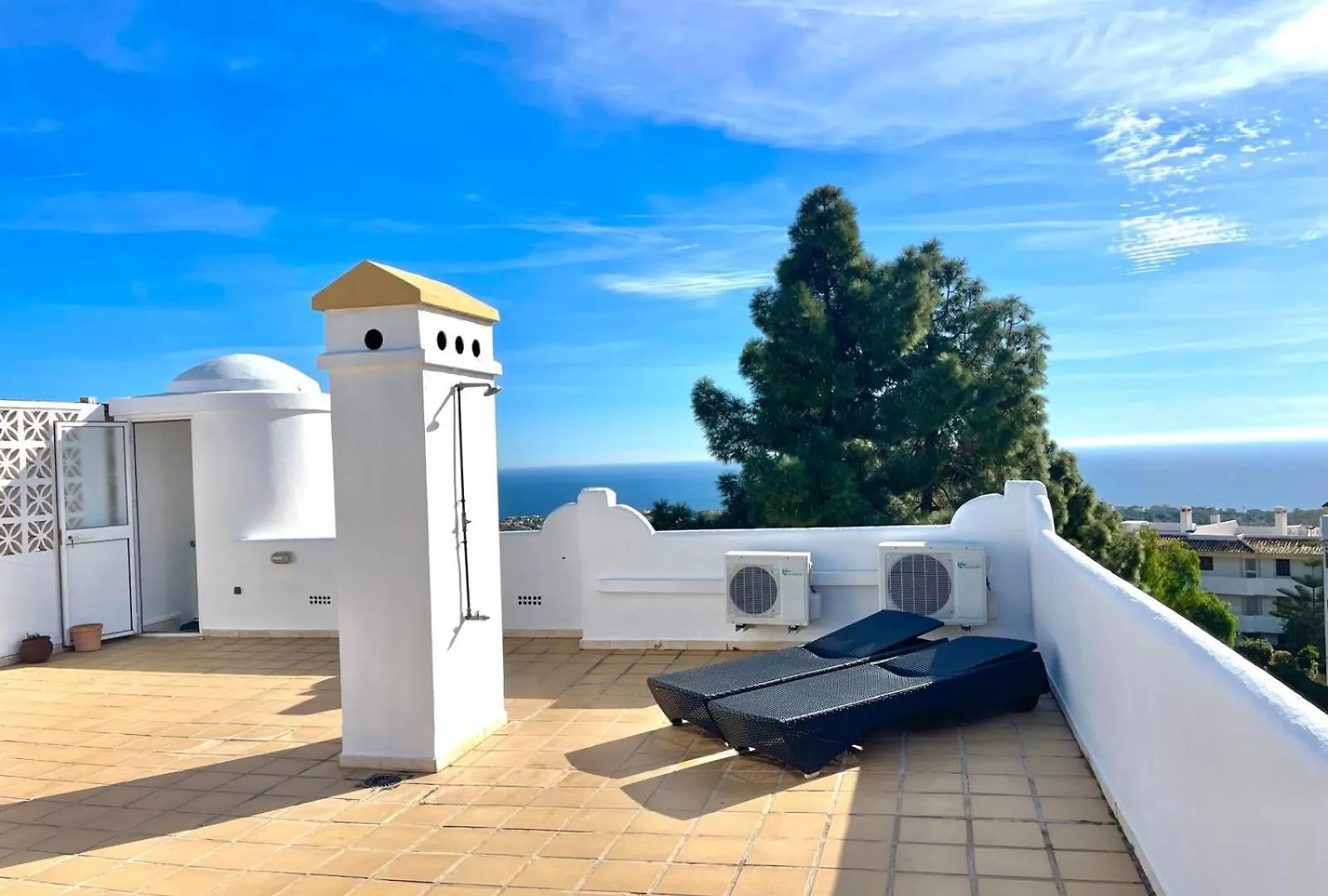 Sea View, Walk To Restaurants, Gym, Paddle & Golf Apartment Sitio de Calahonda 0*,